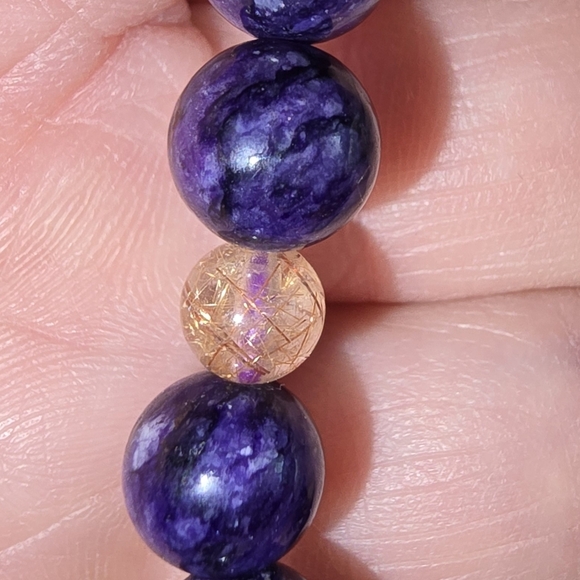 8mm Chariot With 6mm Auralite 23 Bracelet - Picture 5 of 10